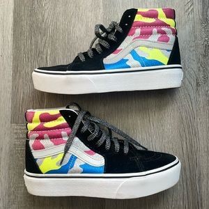 VANS Sk8-hi Platforms (After Dark)